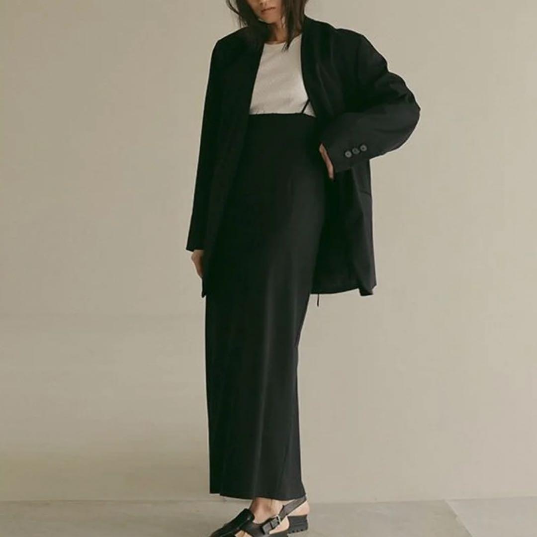 ETRE TOKYO 2way シルエット ノーカラージャケット