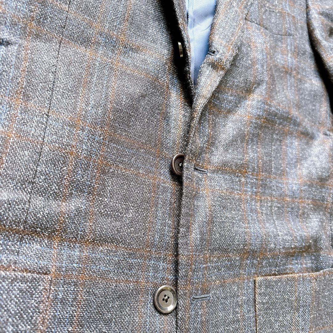 こたろう シルク混★ ビームスエフ テーラードジャケット チェック