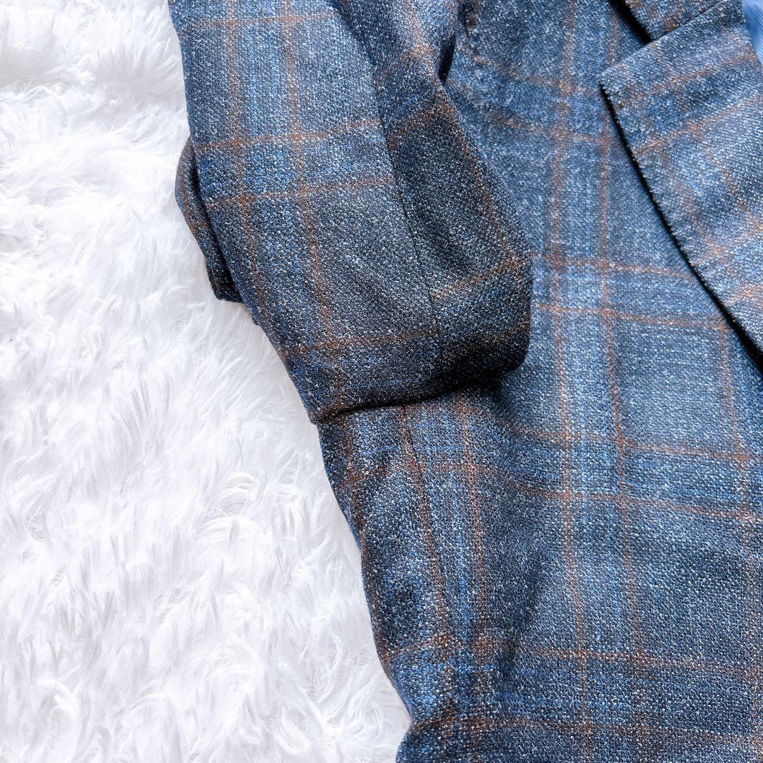 こたろう シルク混★ ビームスエフ テーラードジャケット チェック