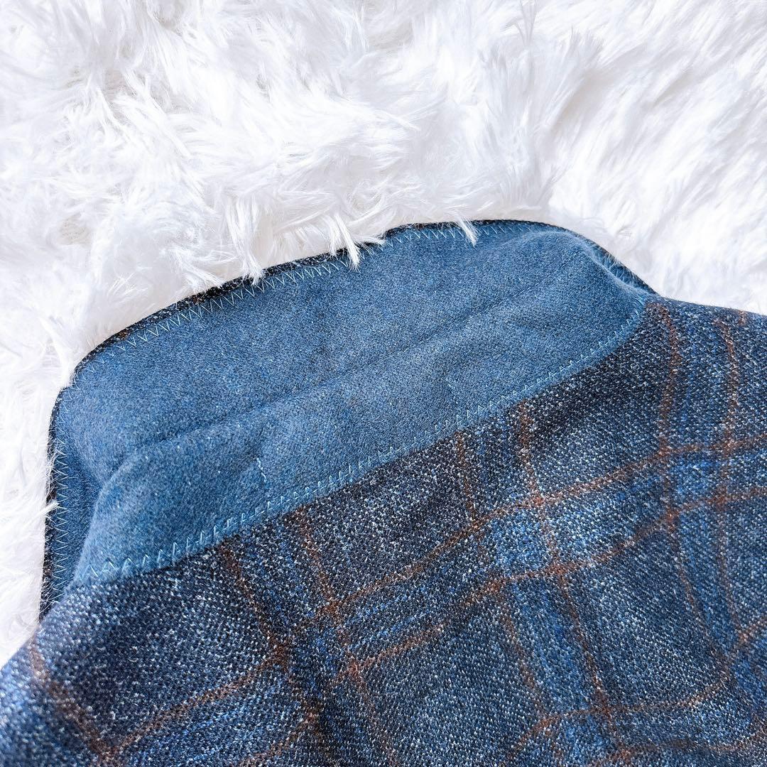 こたろう シルク混★ ビームスエフ テーラードジャケット チェック