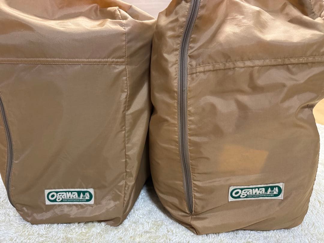 OGAWA シュラフ　ペア　封筒型