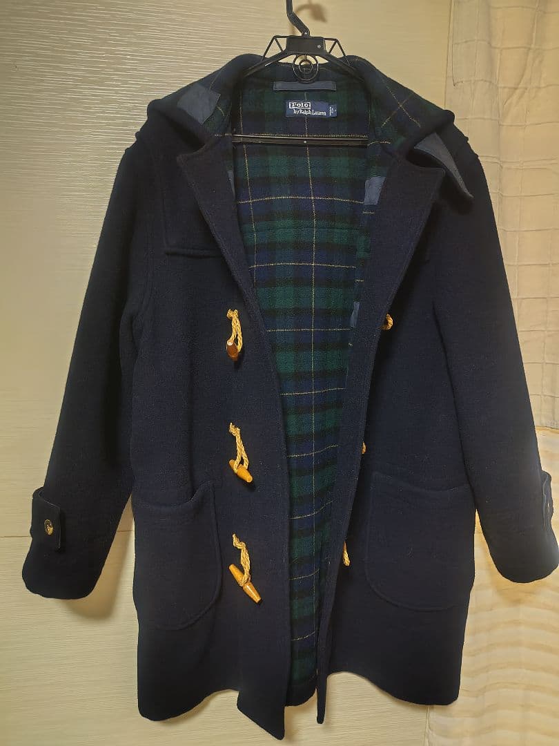 Polo By Ralph Laurenダッフルコート ネイビー 90 USA製