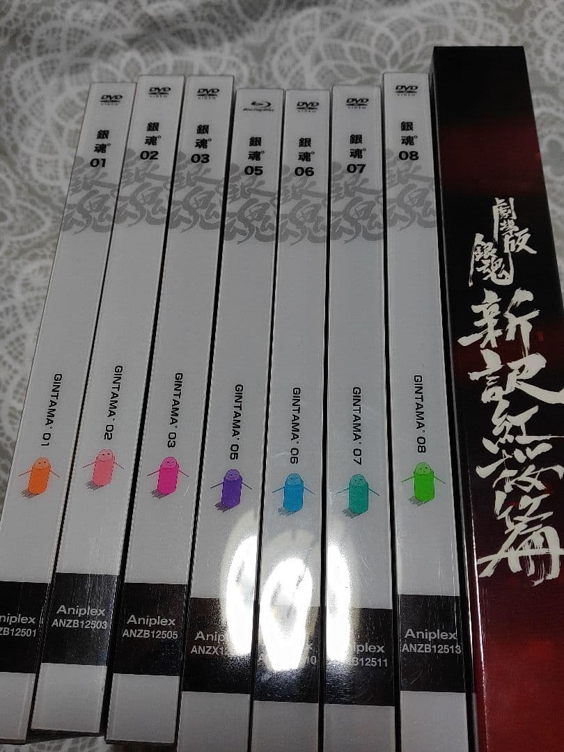 銀魂　アニメ　DVD ブルーレイ　セット　劇場版　紅桜篇　坂田銀時