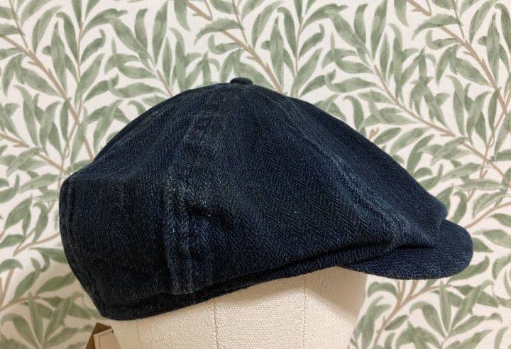 ほぼ未使用 RRL 22SS キャスケット インディゴ ヘリンボーン キャップ