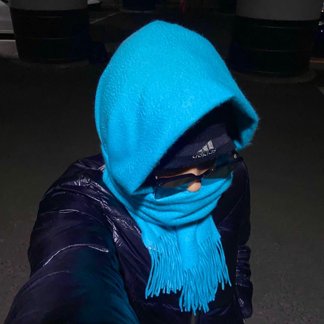 DOLCE&GABBANA カシミヤ マフラー y2k バラクラバ CE05