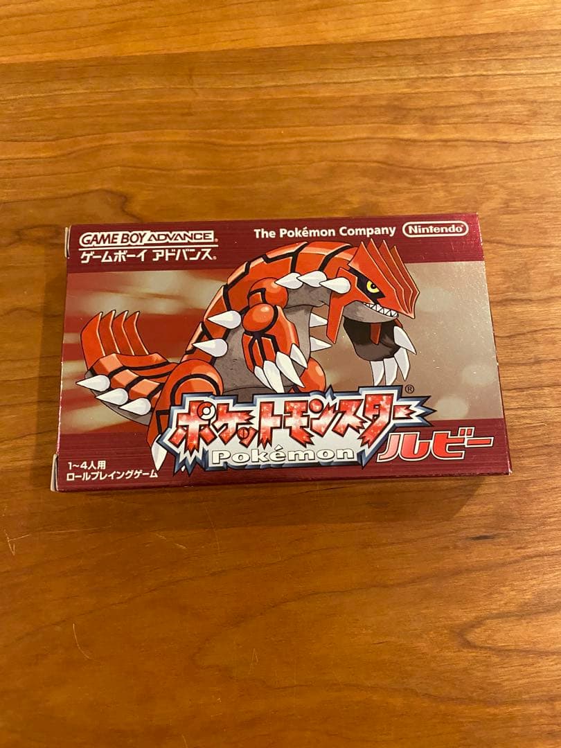 ポケットモンスター　ゲームボーイアドバンス　ルビー　Pokémon