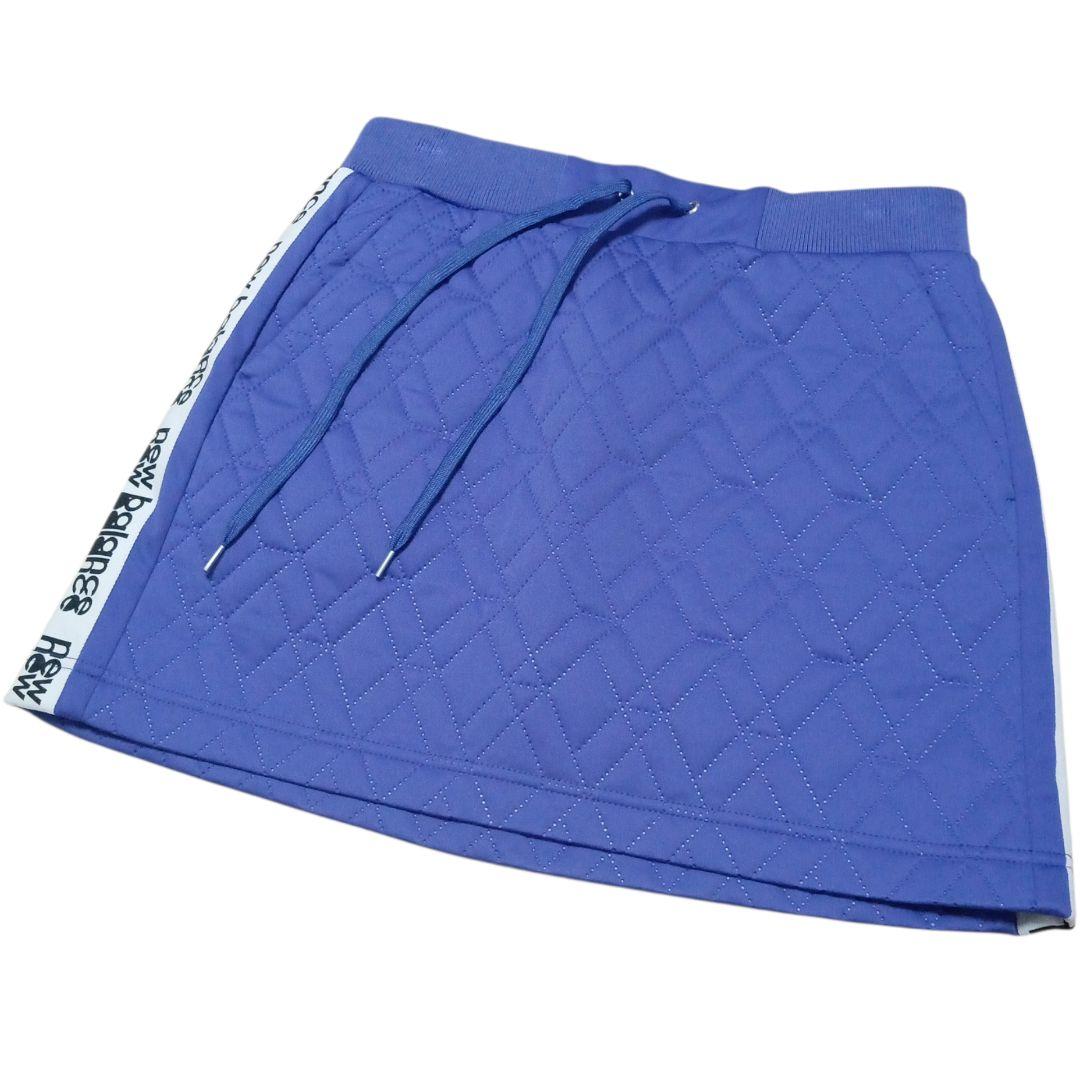 未使用★ニューバランス★ゴルフウェア★ベスト★スカート★3Dダイヤキルト