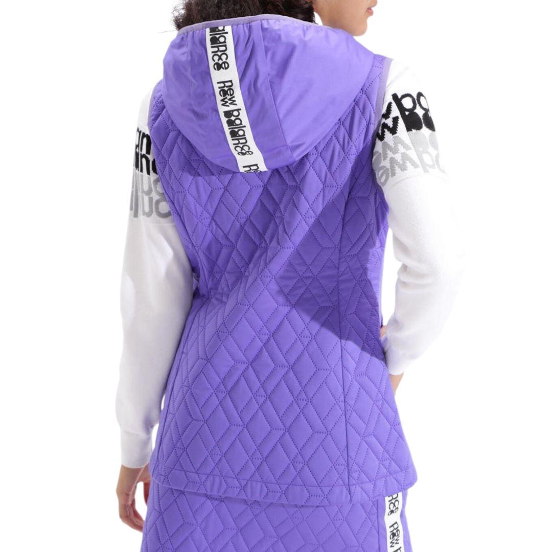 未使用★ニューバランス★ゴルフウェア★ベスト★スカート★3Dダイヤキルト