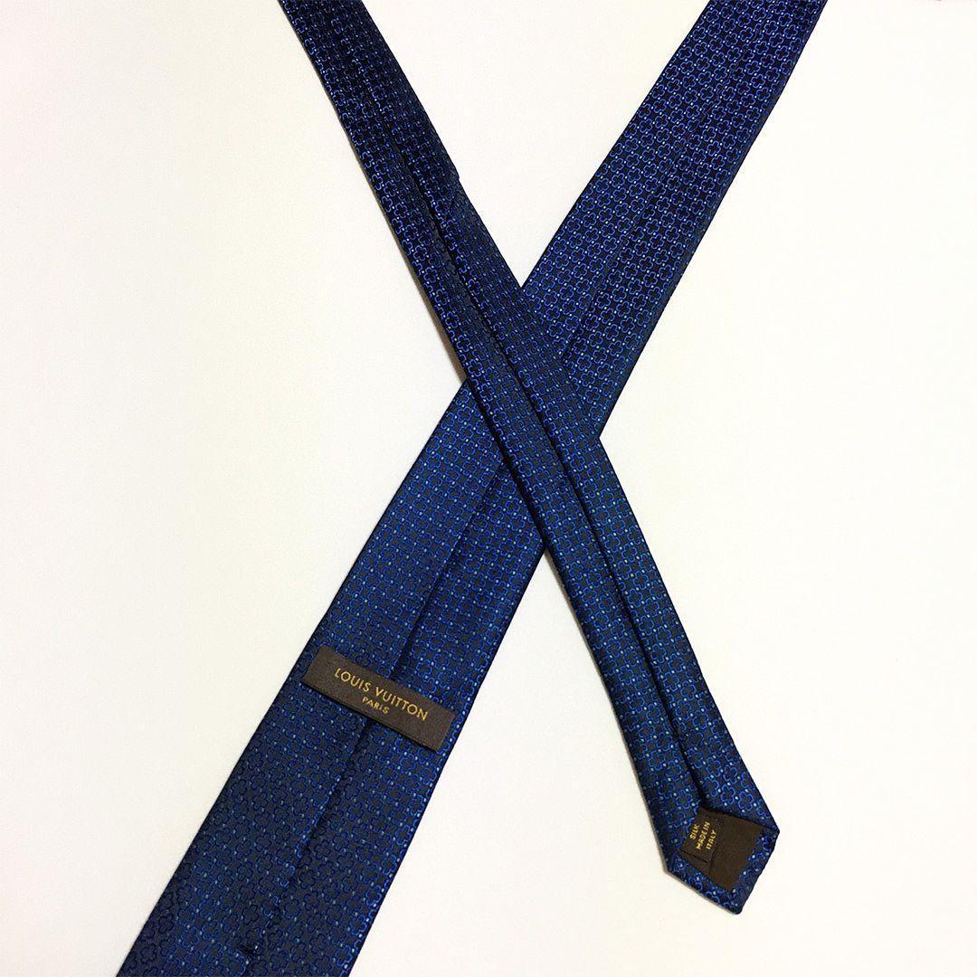 未使用級 ルイヴィトン Louis Vuitton ネクタイ シルク 花柄