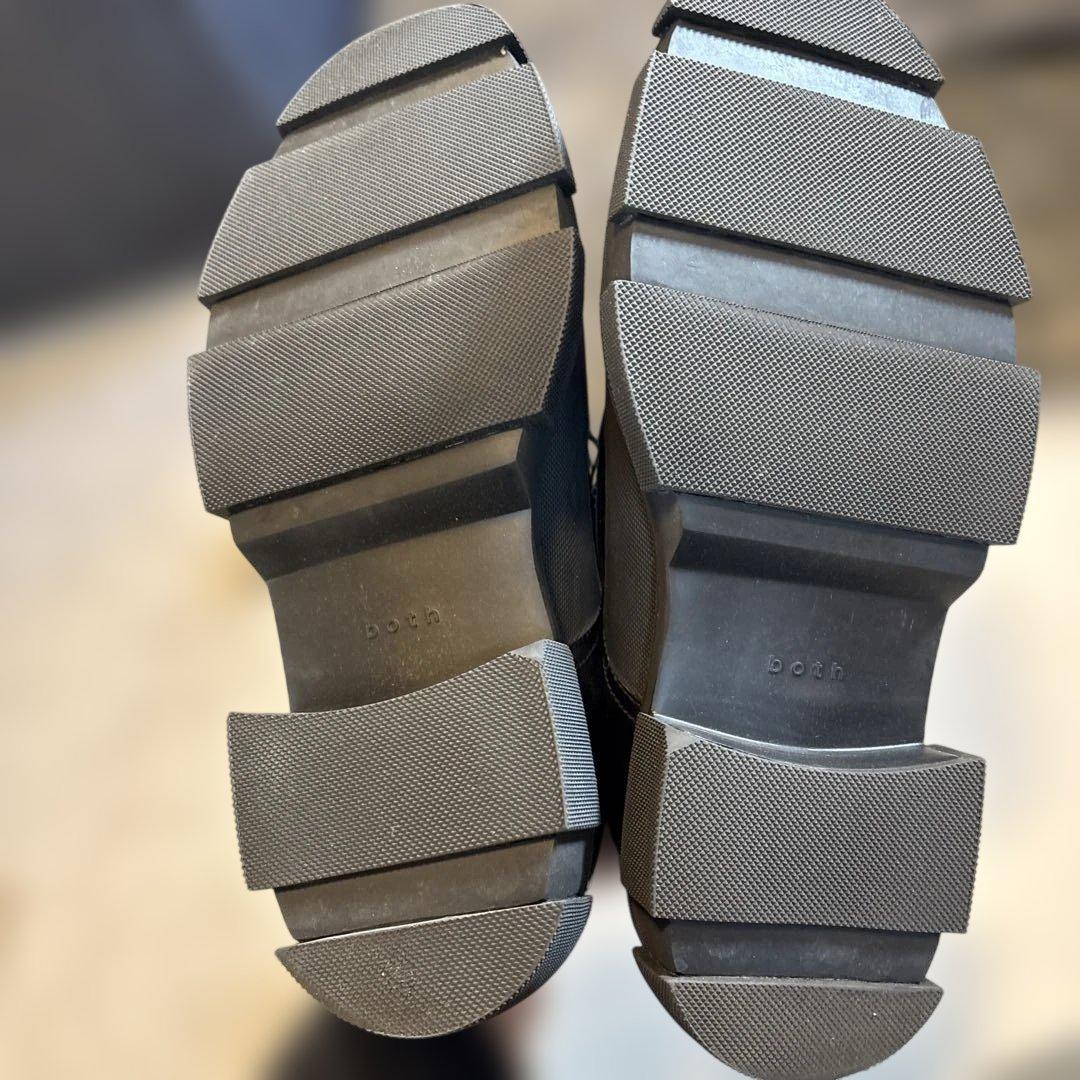 靴 both - GAO DERBIES-SPAZZOLATO-BLACK 42