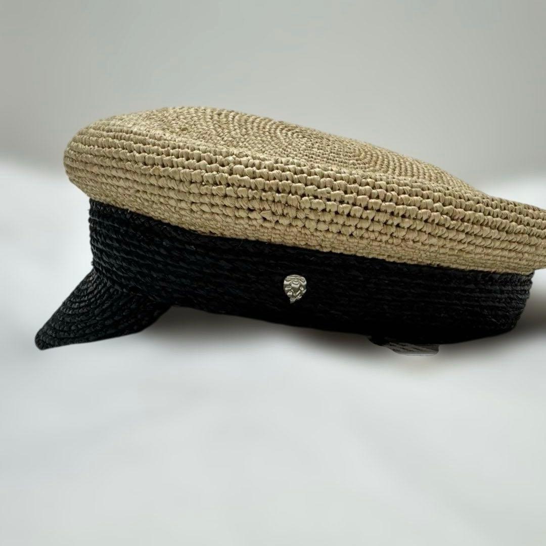 HELEN KAMINSKI “PANDORA\"ラフィアキャスケット 帽子