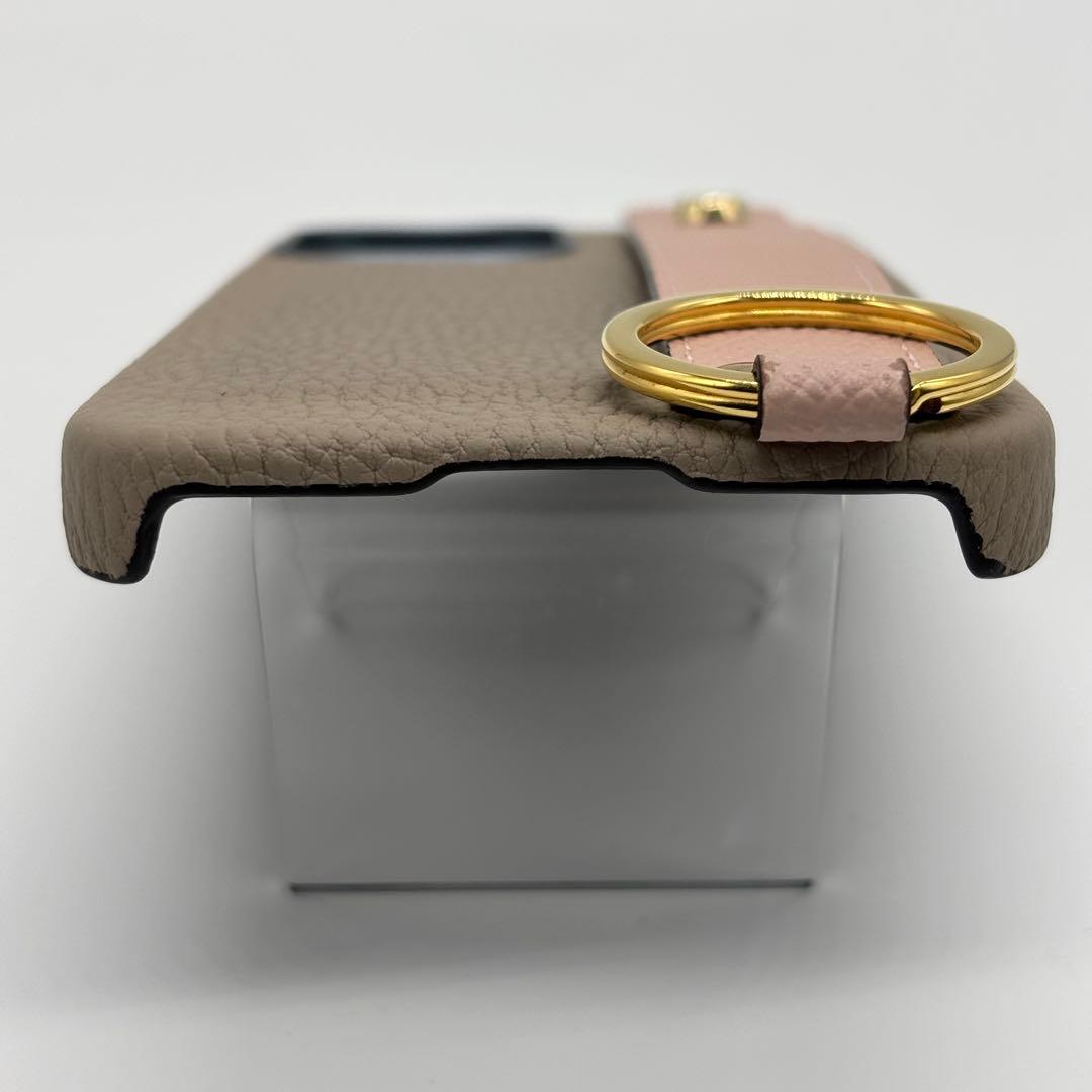 【美品/iPhone15】ボナベンチュラ iPhoneケース ストラップ付き