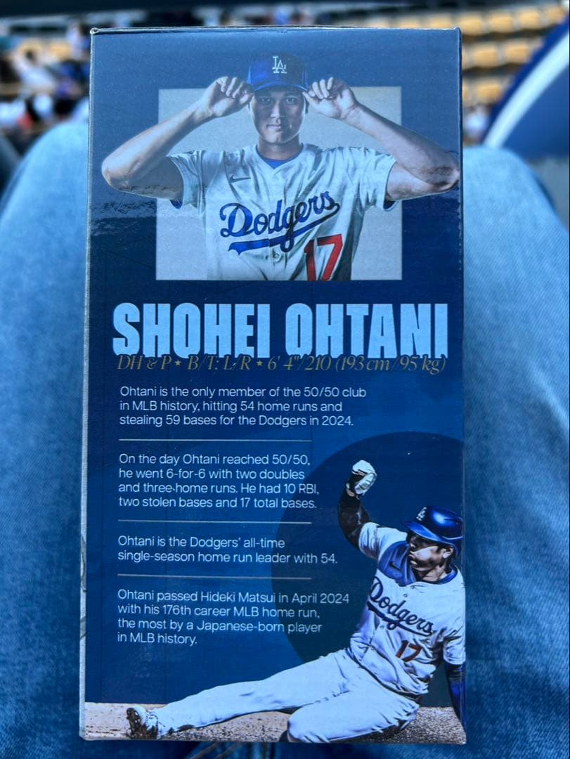 大谷翔平　50/50記念ボブルヘッド