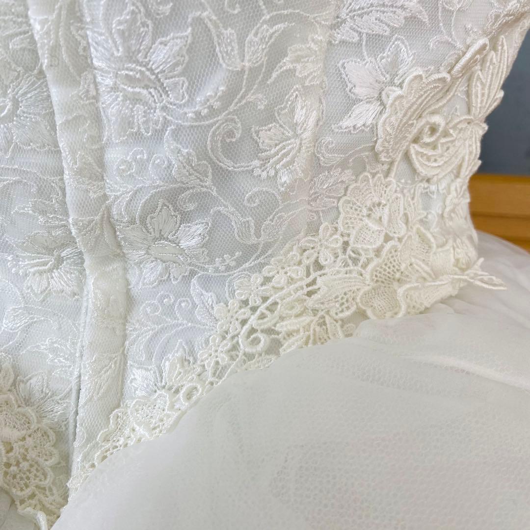 定価16万円✨Dress Black✨レース✨Aライン✨ウェディングドレス✨9号