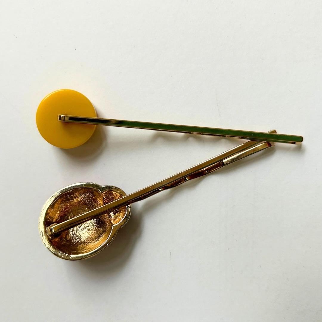 ルイヴィトン LOUIS VUITTON ヘアピン2点セット