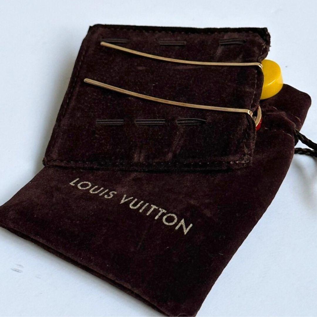 ルイヴィトン LOUIS VUITTON ヘアピン2点セット