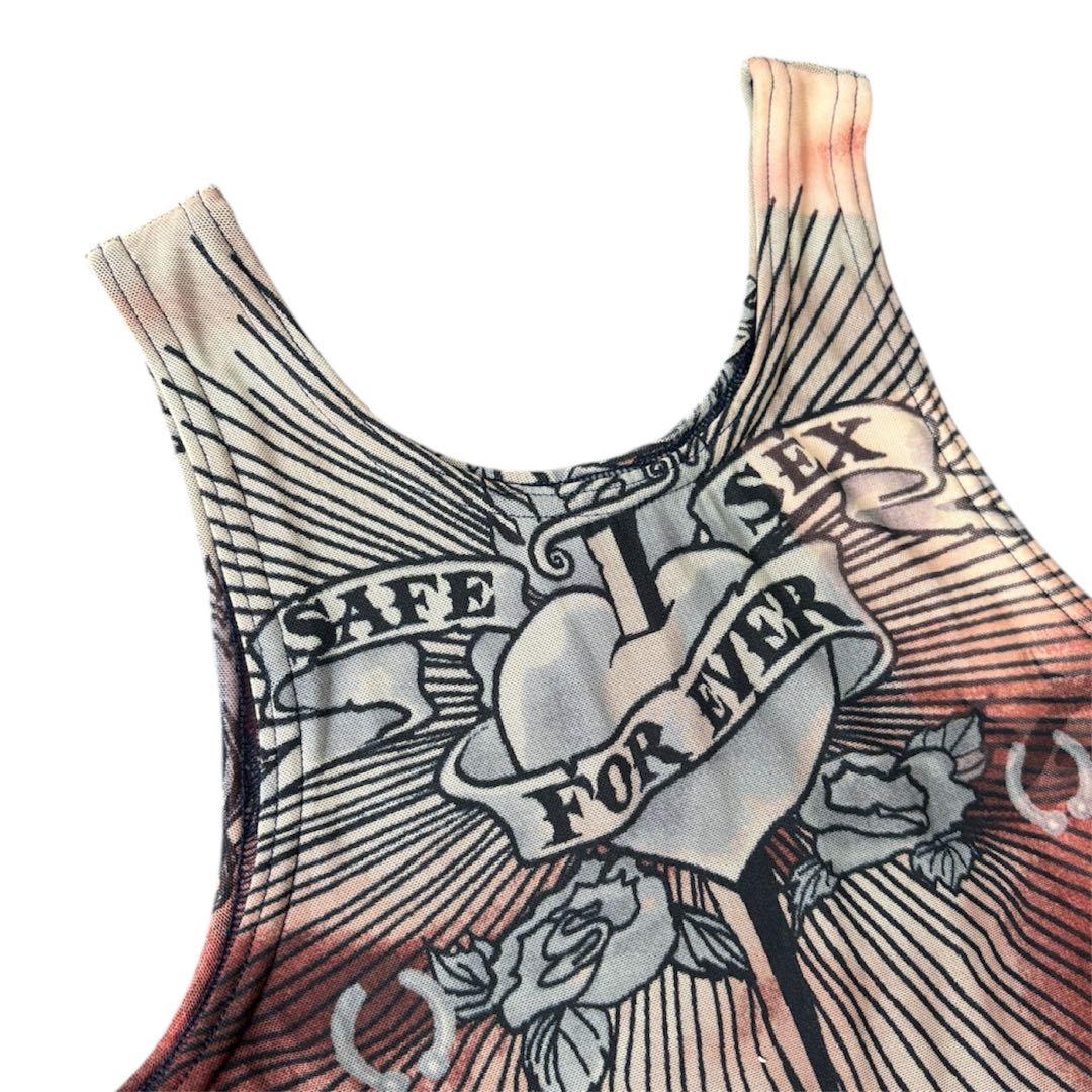 Jean Paul GAULTIER 96SS SAFE SEX タンクトップ