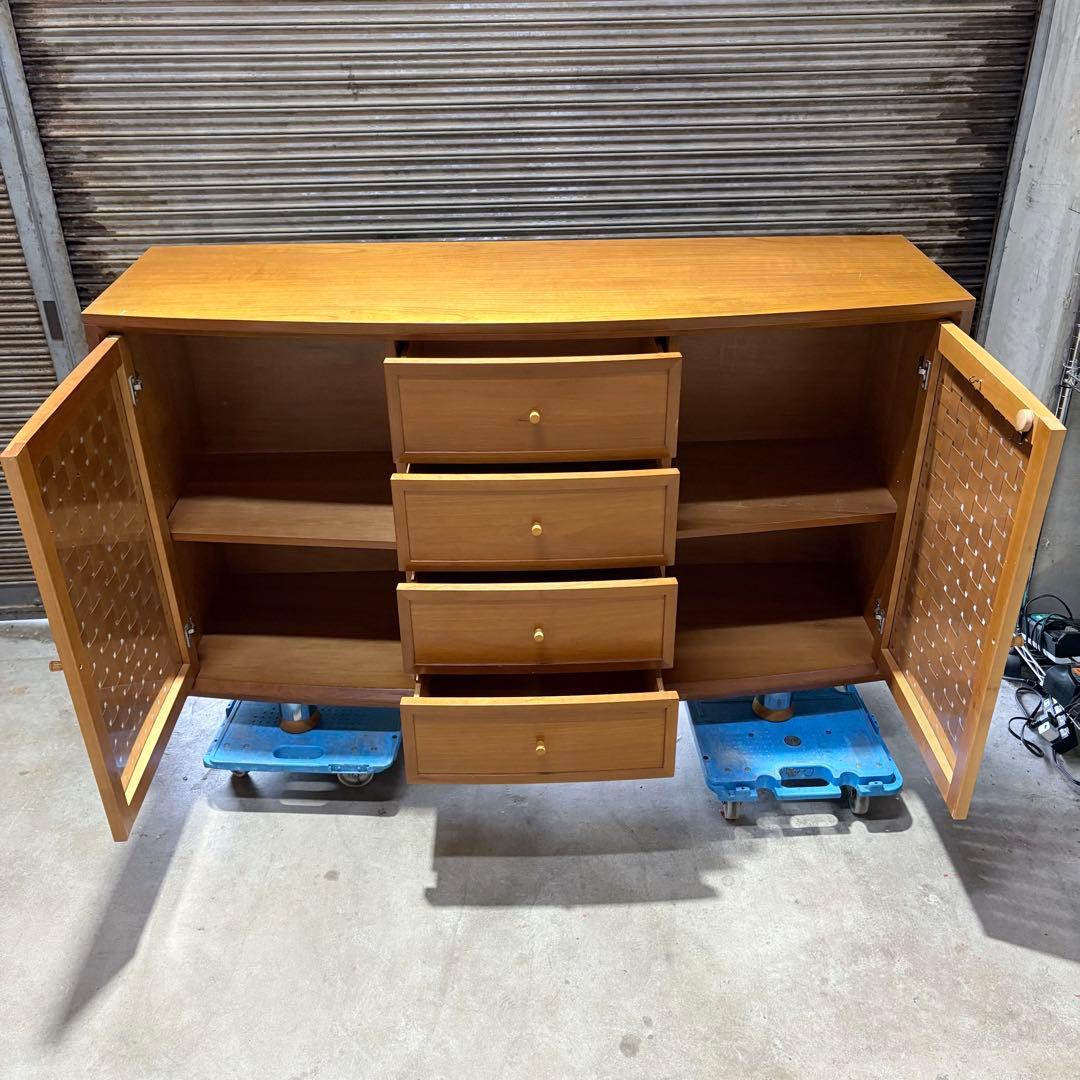 【福岡】 キャビネット 収納家具 ビンテージ 収納 飾り棚 リビングボード