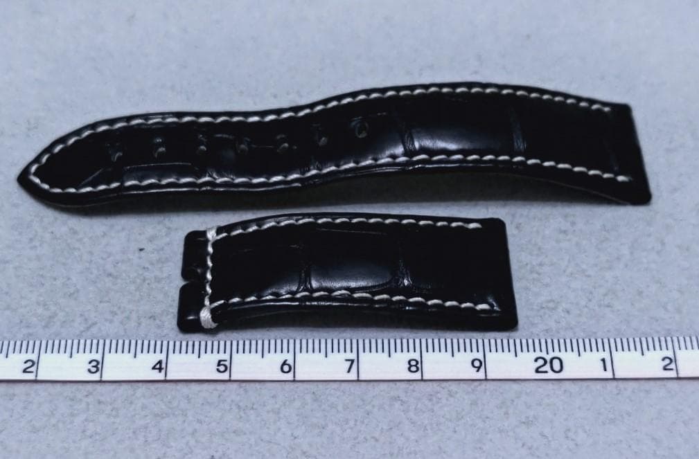 ブレゲ　マリーン　レザーベルト　40625