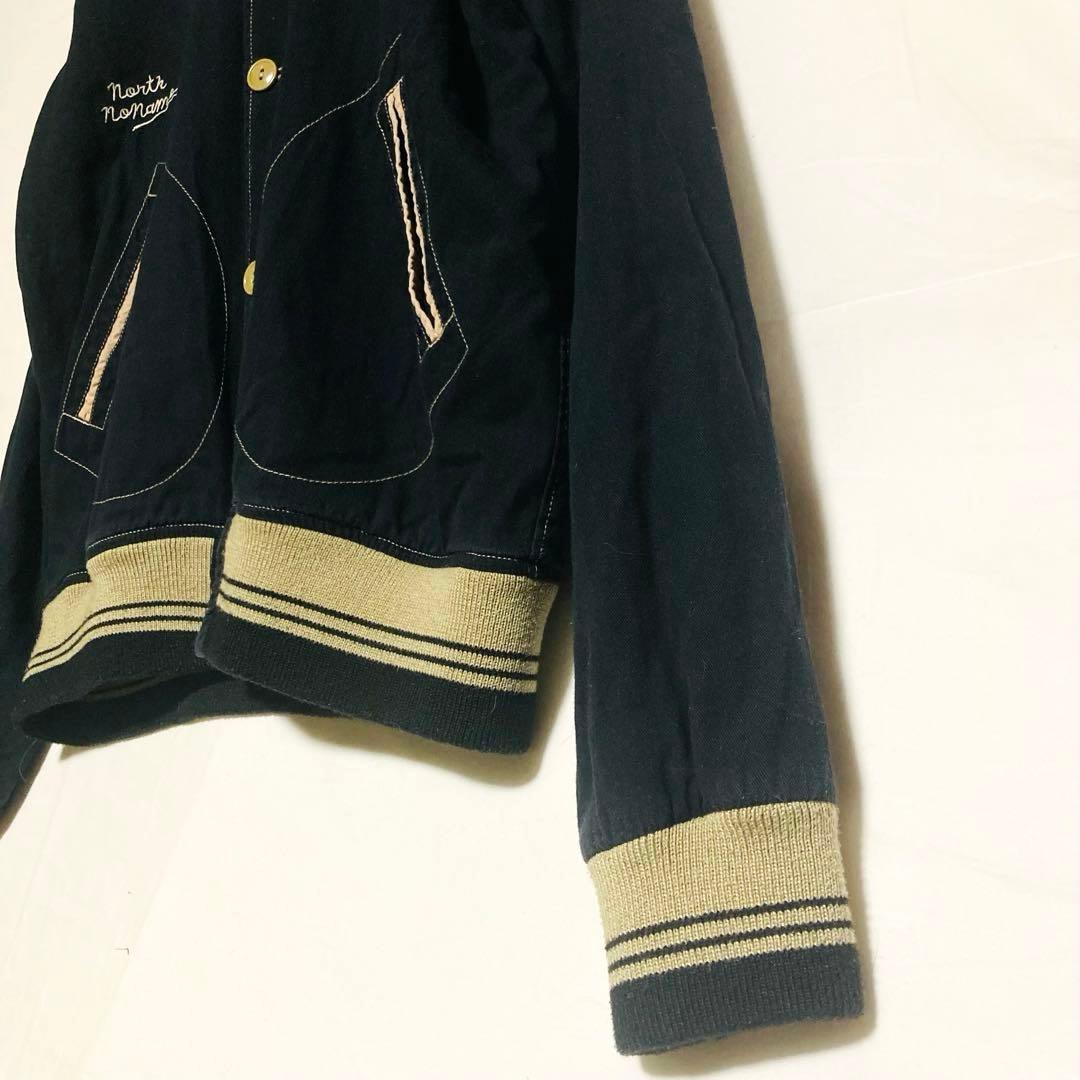 ノースノーネーム XL ボタスタ コットンスタジャン 短丈 40s ヴィンテージ