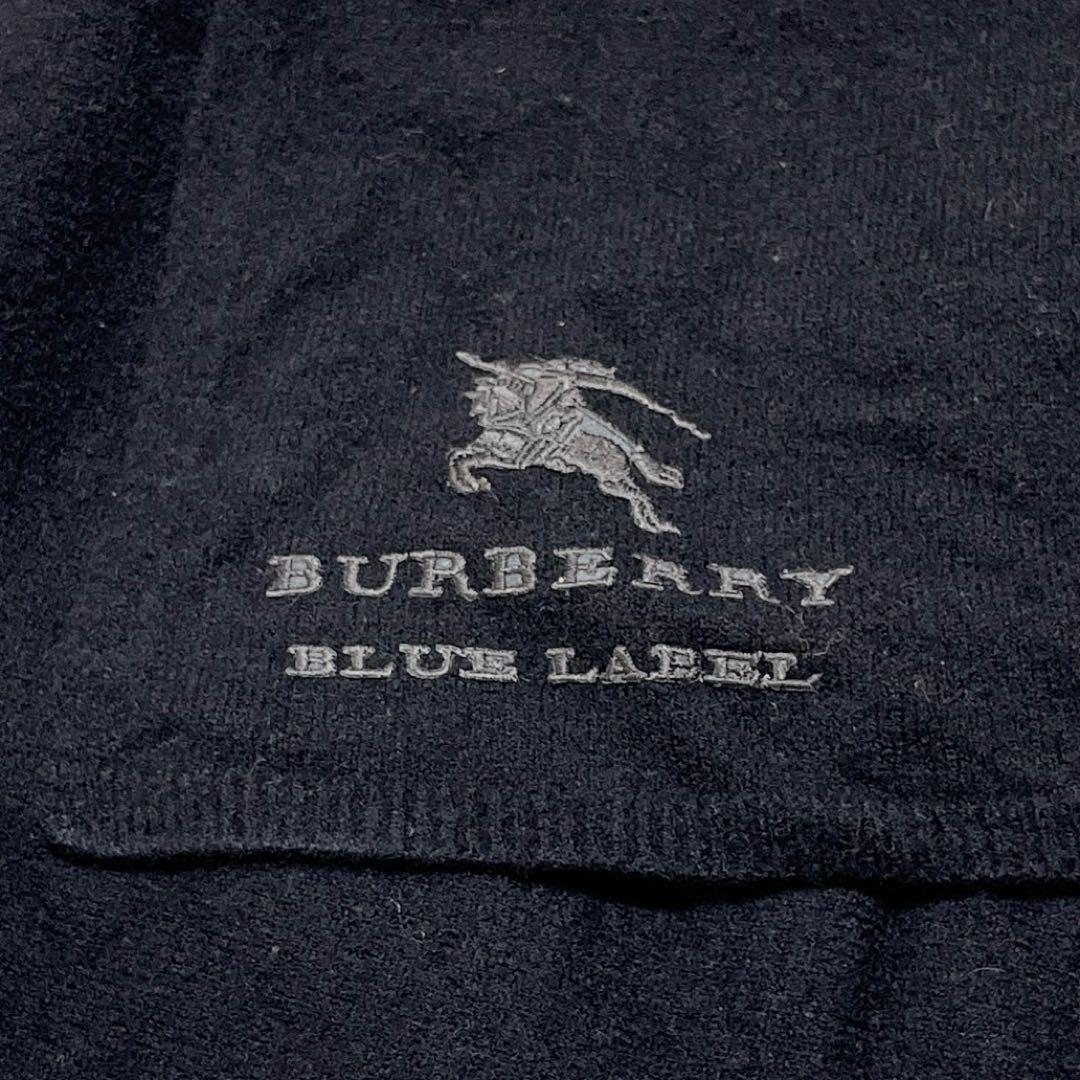 新品✨️ バーバリーブルーレーベル ケープ ノバチェック タヌキファー 希少✨️