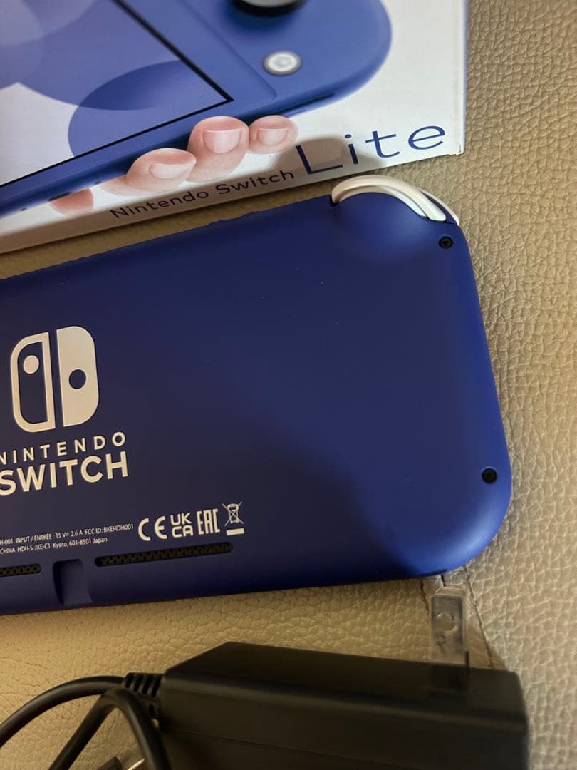 Nintendo Switch Lite ブルー本体 ACアダプター付き
