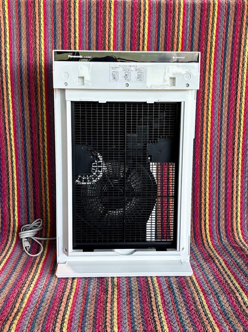 パナソニック中古加湿空気清浄機ナノイーX 形名F-VC70XT 2021年製