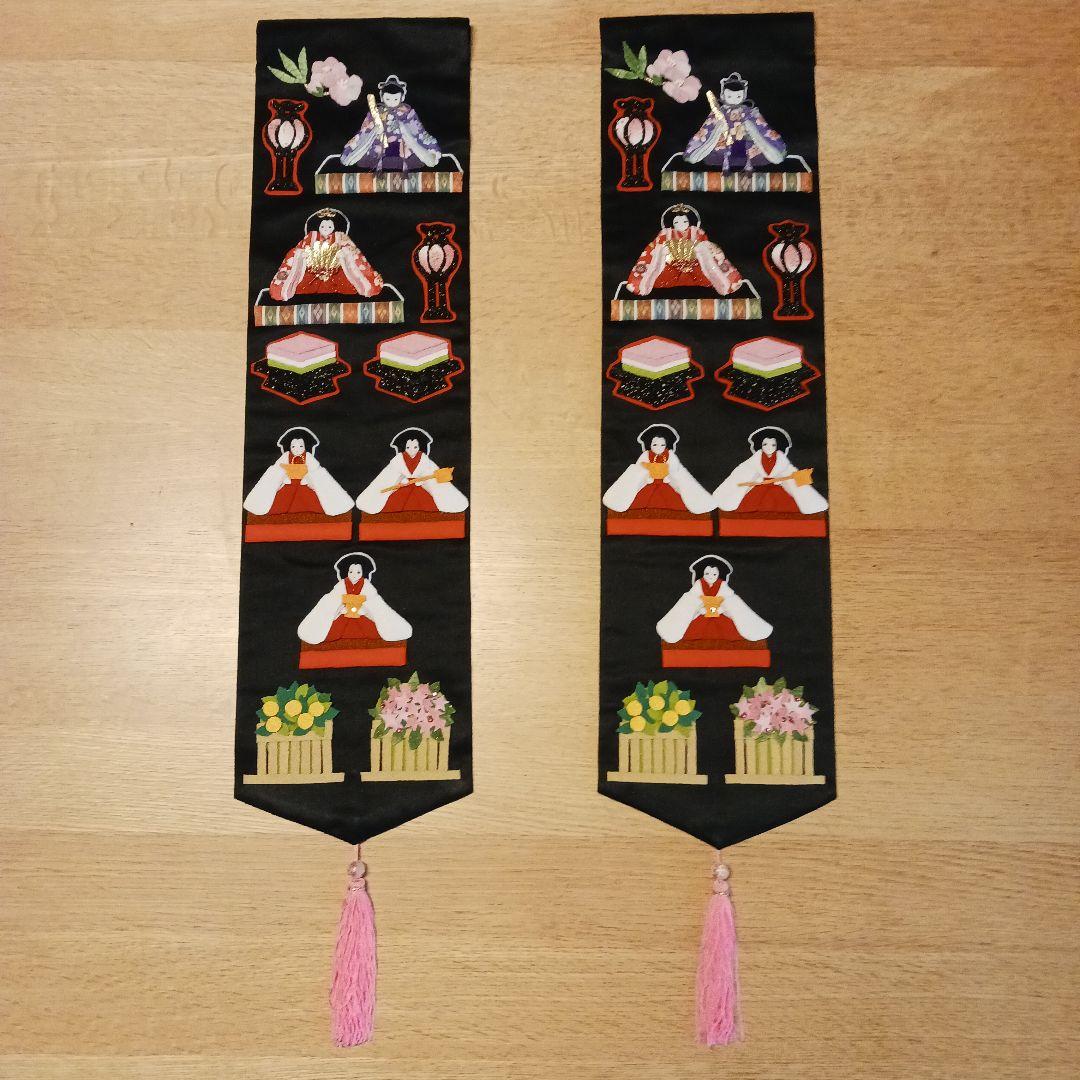 《游花様ご予約》★ひなまつりタペストリー★ちりめん細工