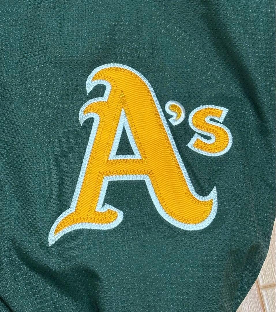 【最終値下げ】MLBオークランド・アスレチックス チームジャケット Ｌ