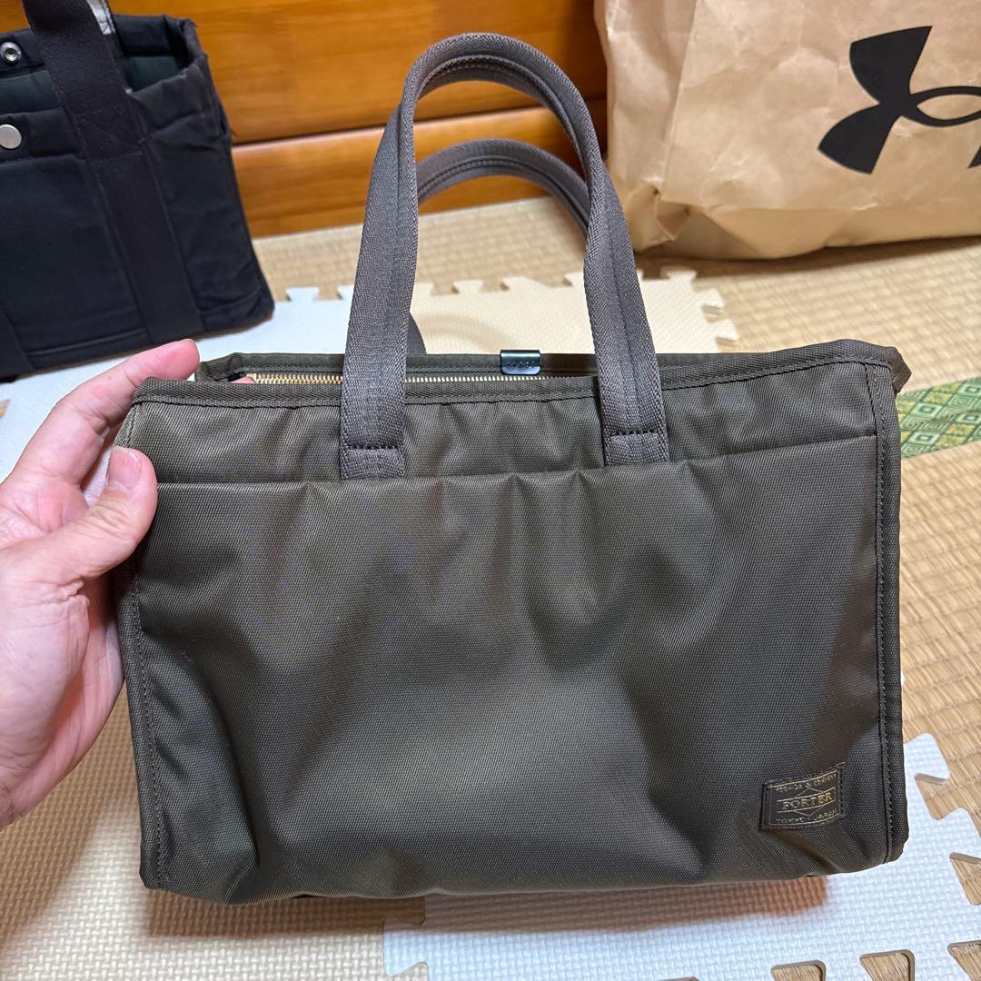 ポーターガール シア トートバック　S ハンドバッグ　オリーブ