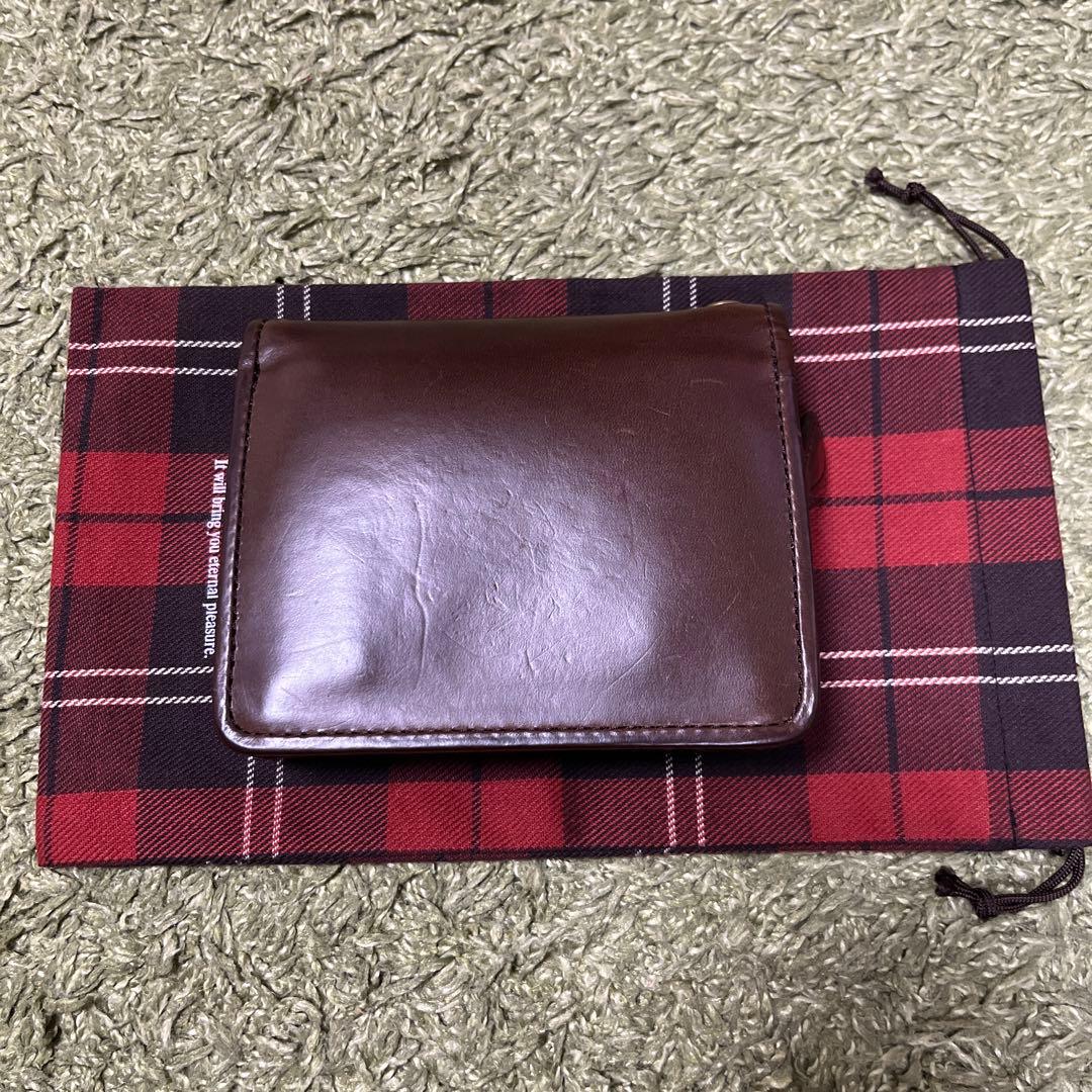 GANZO GH5 二つ折り財布 ブラウン