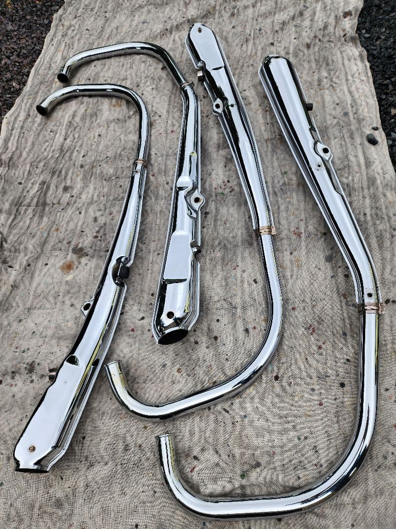 翔*研様 Kawasaki　z1　z2　4本だしマフラー　４バラ　マフラー　美品