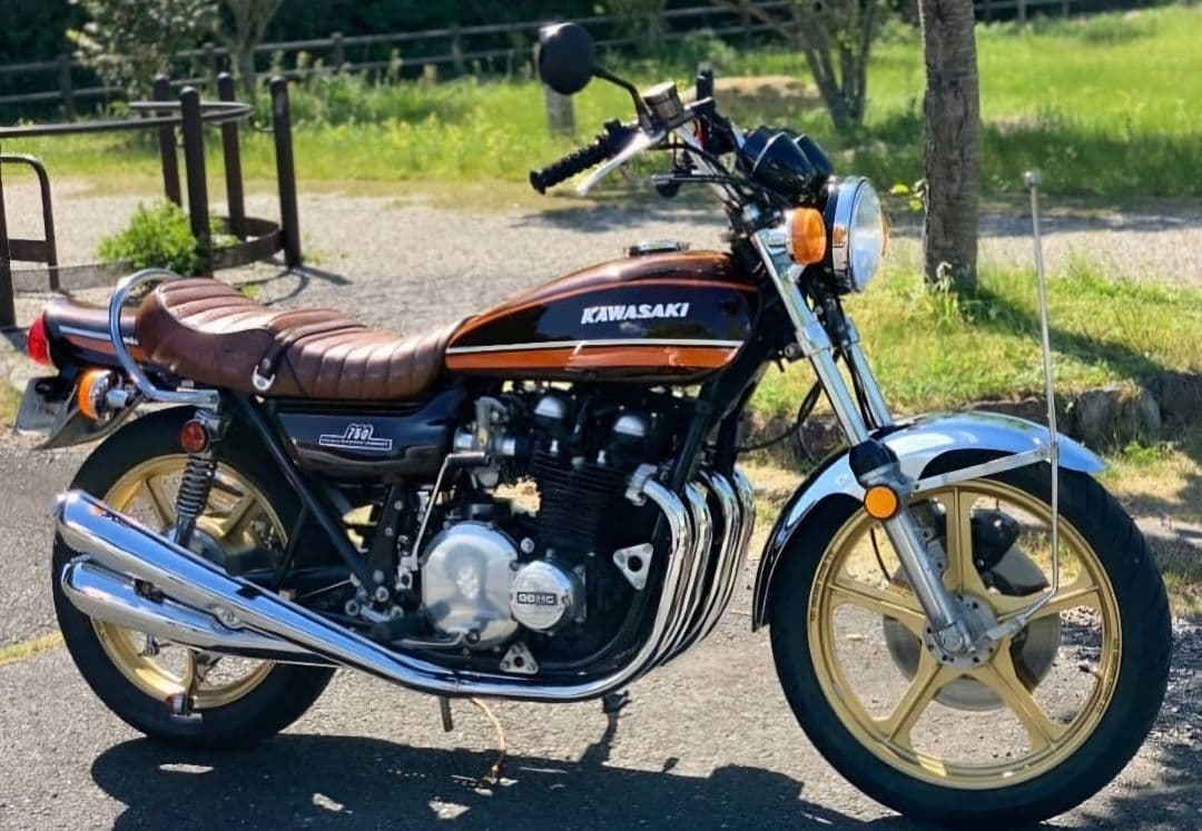 翔*研様 Kawasaki　z1　z2　4本だしマフラー　４バラ　マフラー　美品