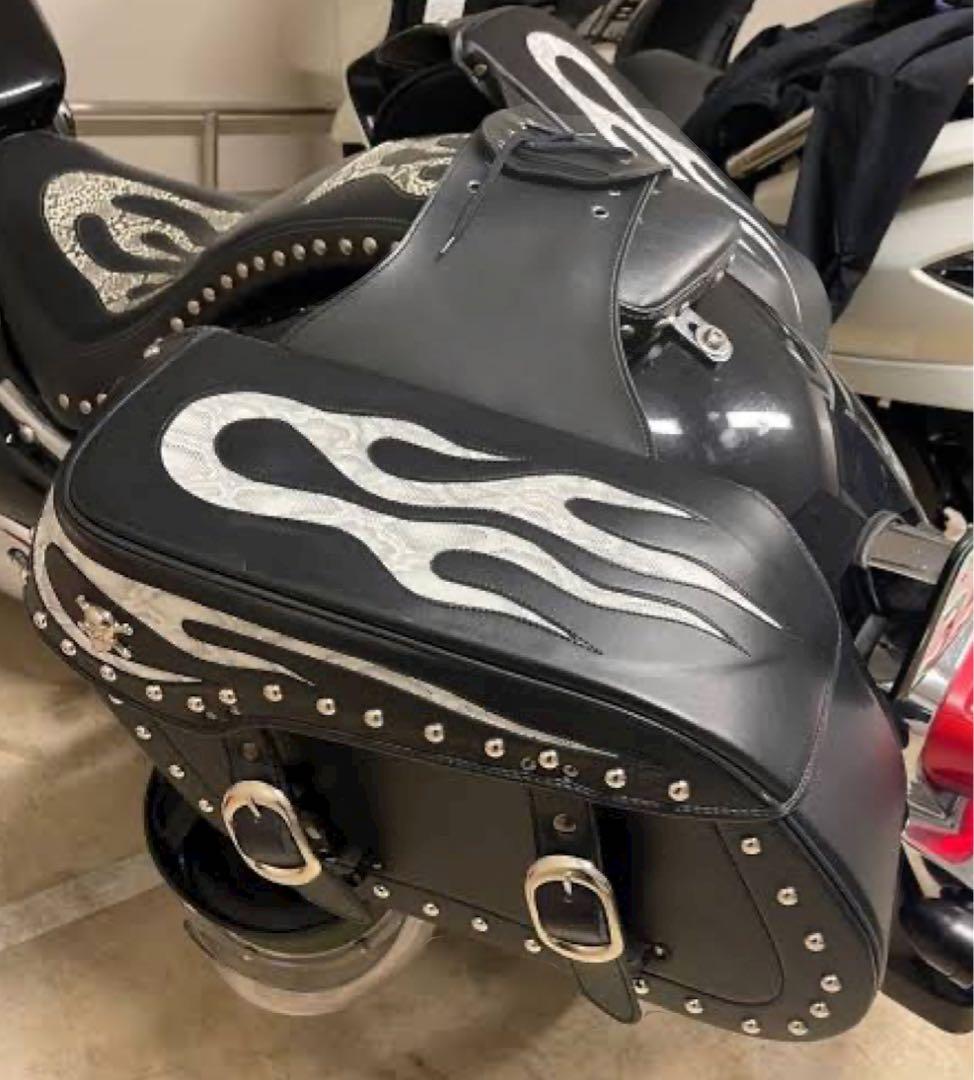 Cross サイドバック　スカル　ドクロ