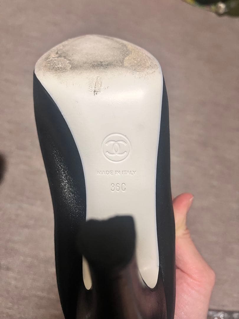 【正規品】CHANEL シャネル　パンプス　ココマーク　りぼん