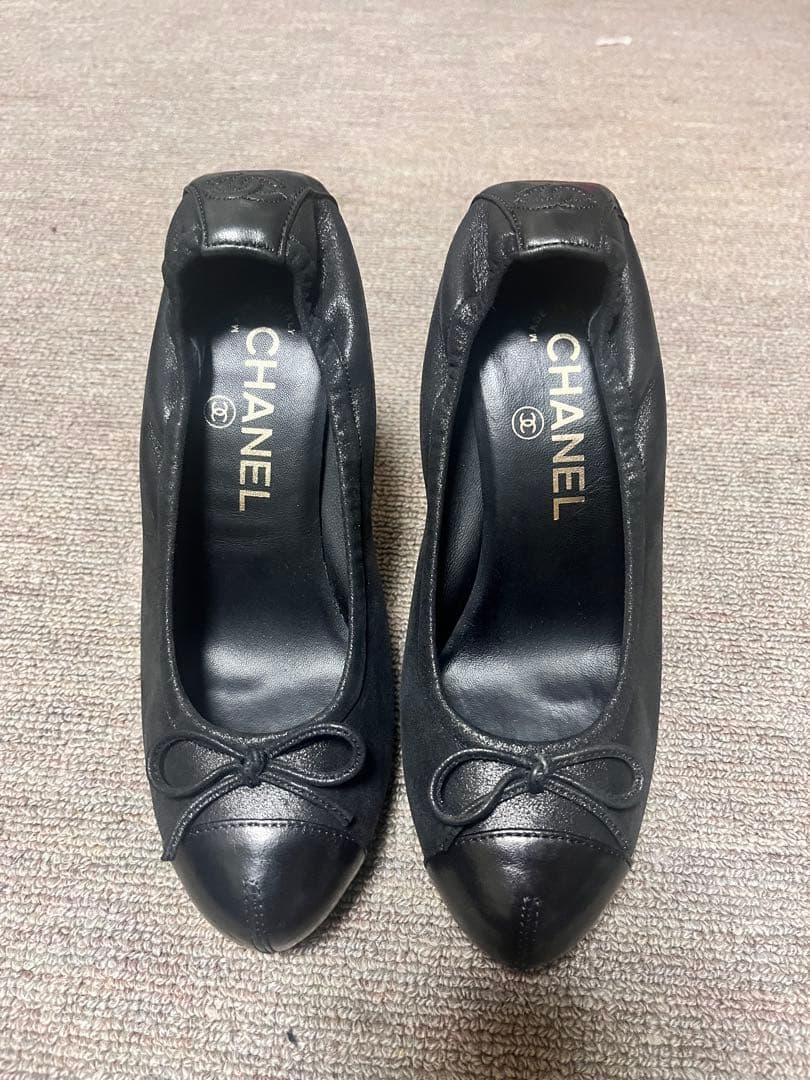 【正規品】CHANEL シャネル　パンプス　ココマーク　りぼん
