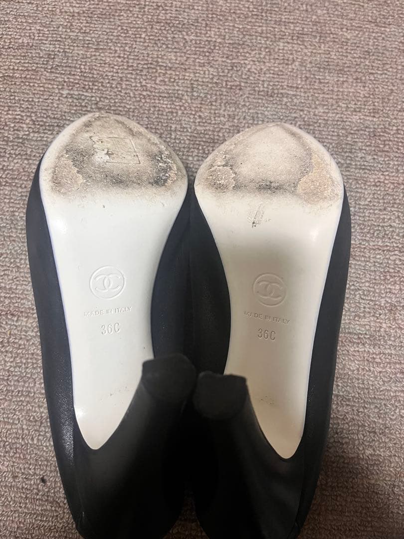 【正規品】CHANEL シャネル　パンプス　ココマーク　りぼん