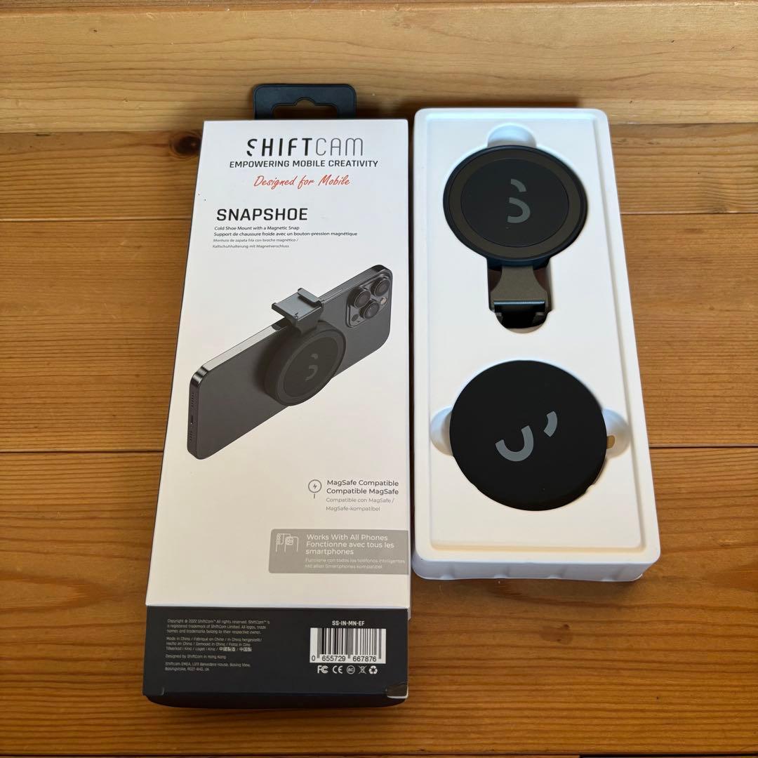 スマホアクセサリー ShiftCAM Creator Kit + SNAPSHOE