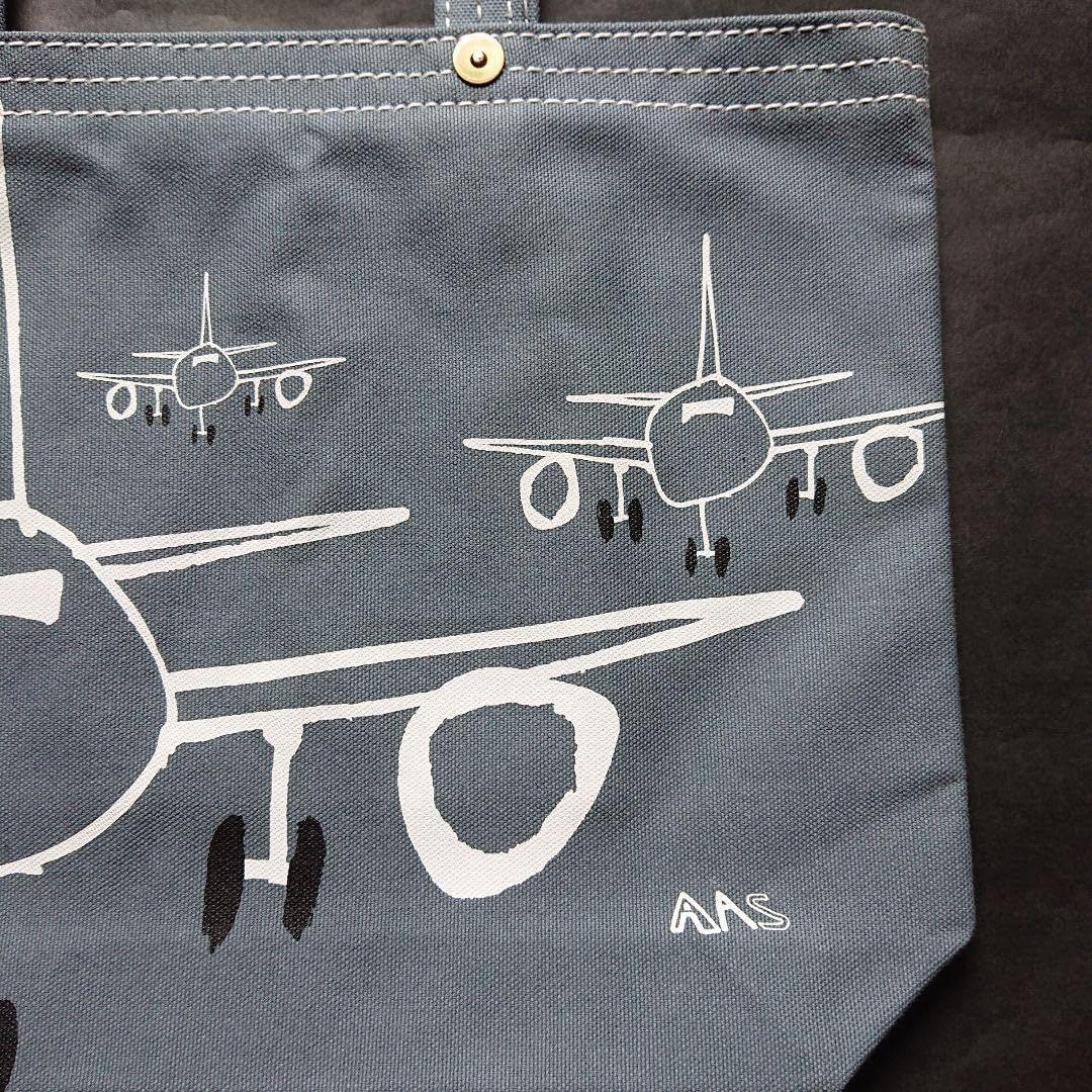 雪*蔵様 一澤信三郎帆布　飛行機イラスト トートバッグ　限定商品