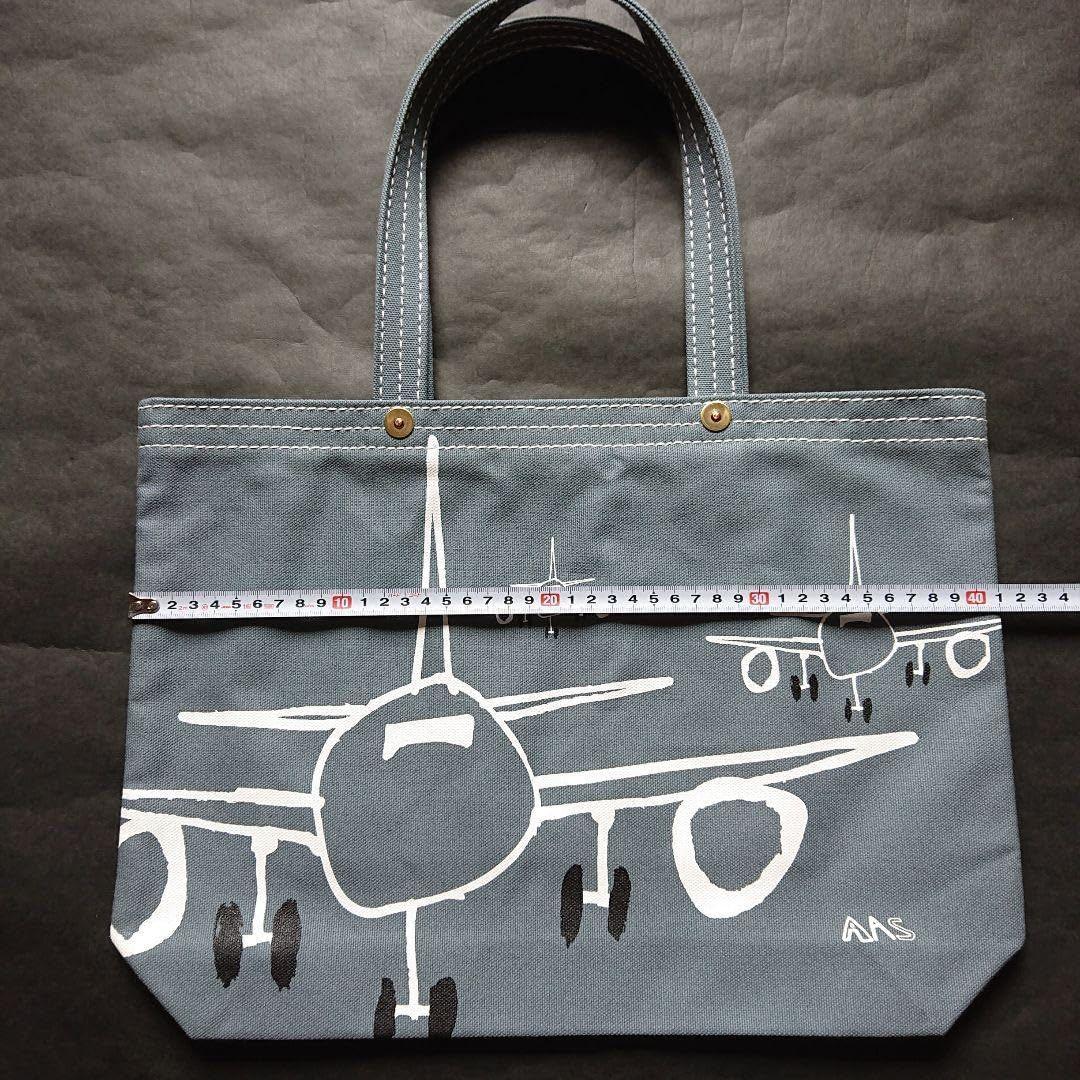 雪*蔵様 一澤信三郎帆布　飛行機イラスト トートバッグ　限定商品