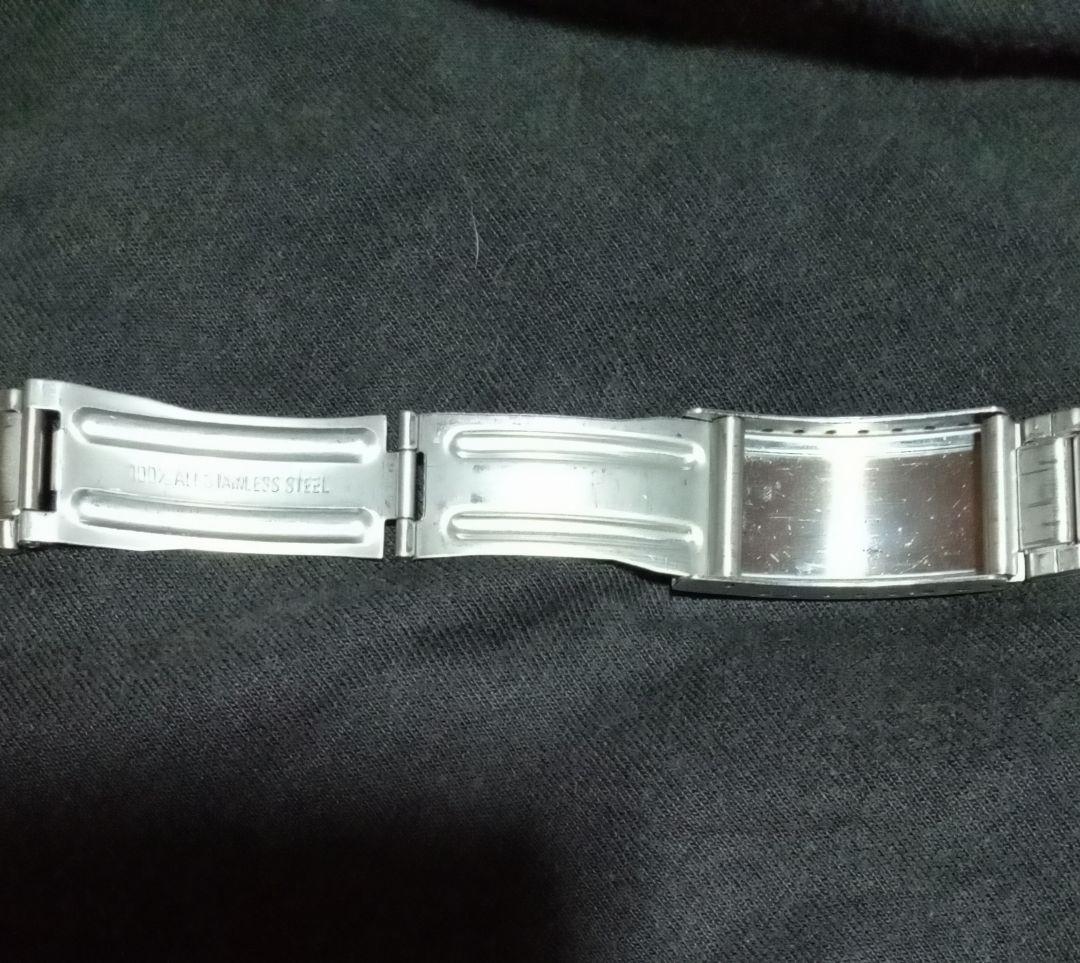 【最終値下げ】　オメガ純正バックル&社外キャタピラタイプブレスレット 20mm