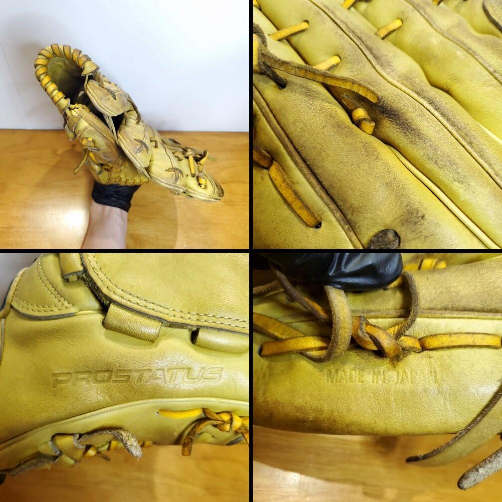 ZETT ゼット プロステイタス 日本製 佐藤刻印 投手用 硬式グローブ