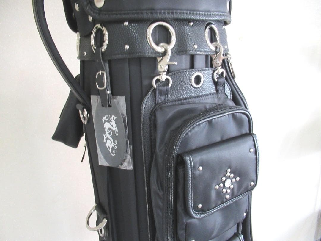 ダンスウィズドラゴン REMOVABLEBA キャディバッグ　スタッズ　ゴルフ