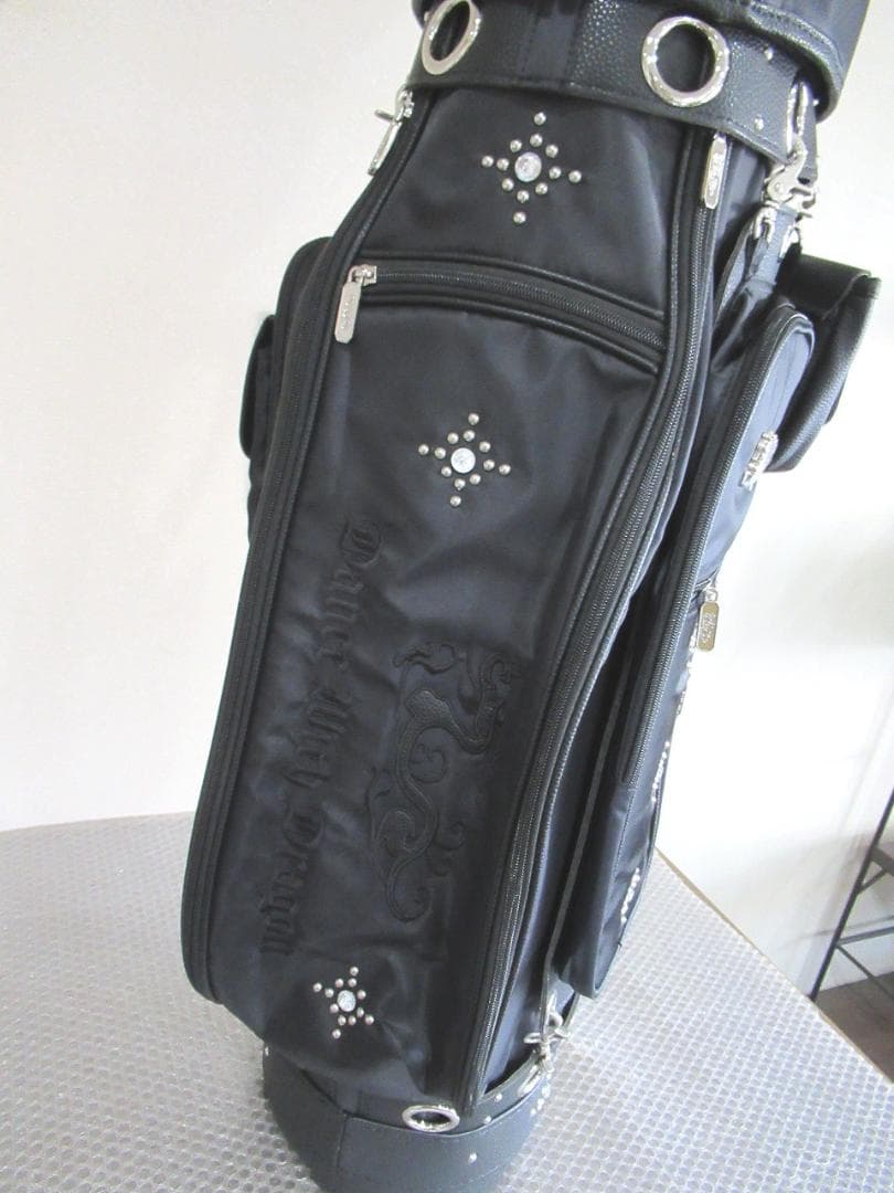 ダンスウィズドラゴン REMOVABLEBA キャディバッグ　スタッズ　ゴルフ