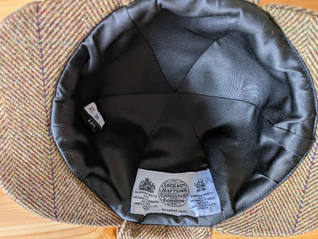 希少 本格的 Lock & Co Hatters Deerstalker Hat