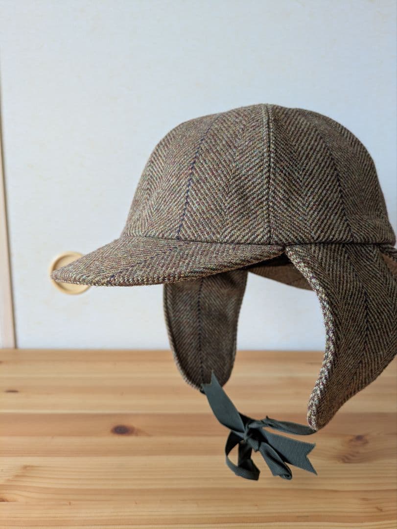 希少 本格的 Lock & Co Hatters Deerstalker Hat
