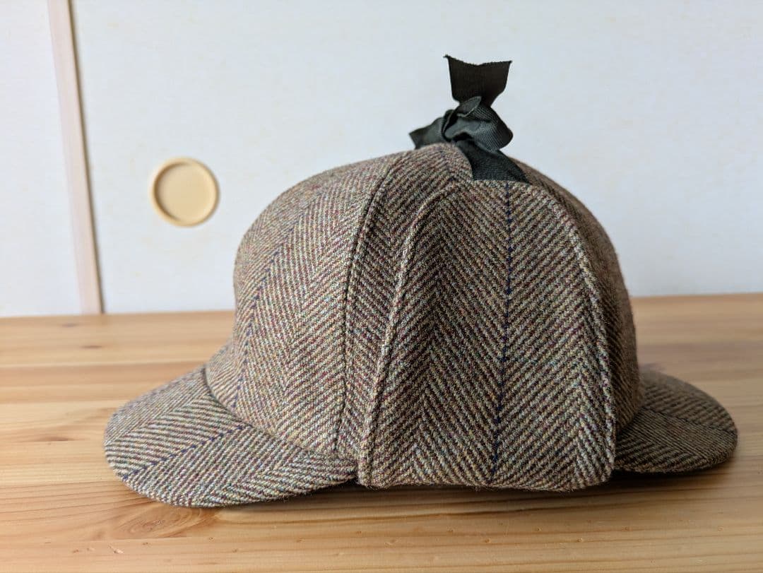 希少 本格的 Lock & Co Hatters Deerstalker Hat