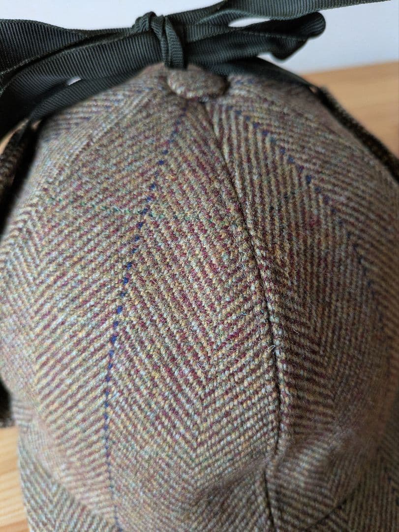 希少 本格的 Lock & Co Hatters Deerstalker Hat