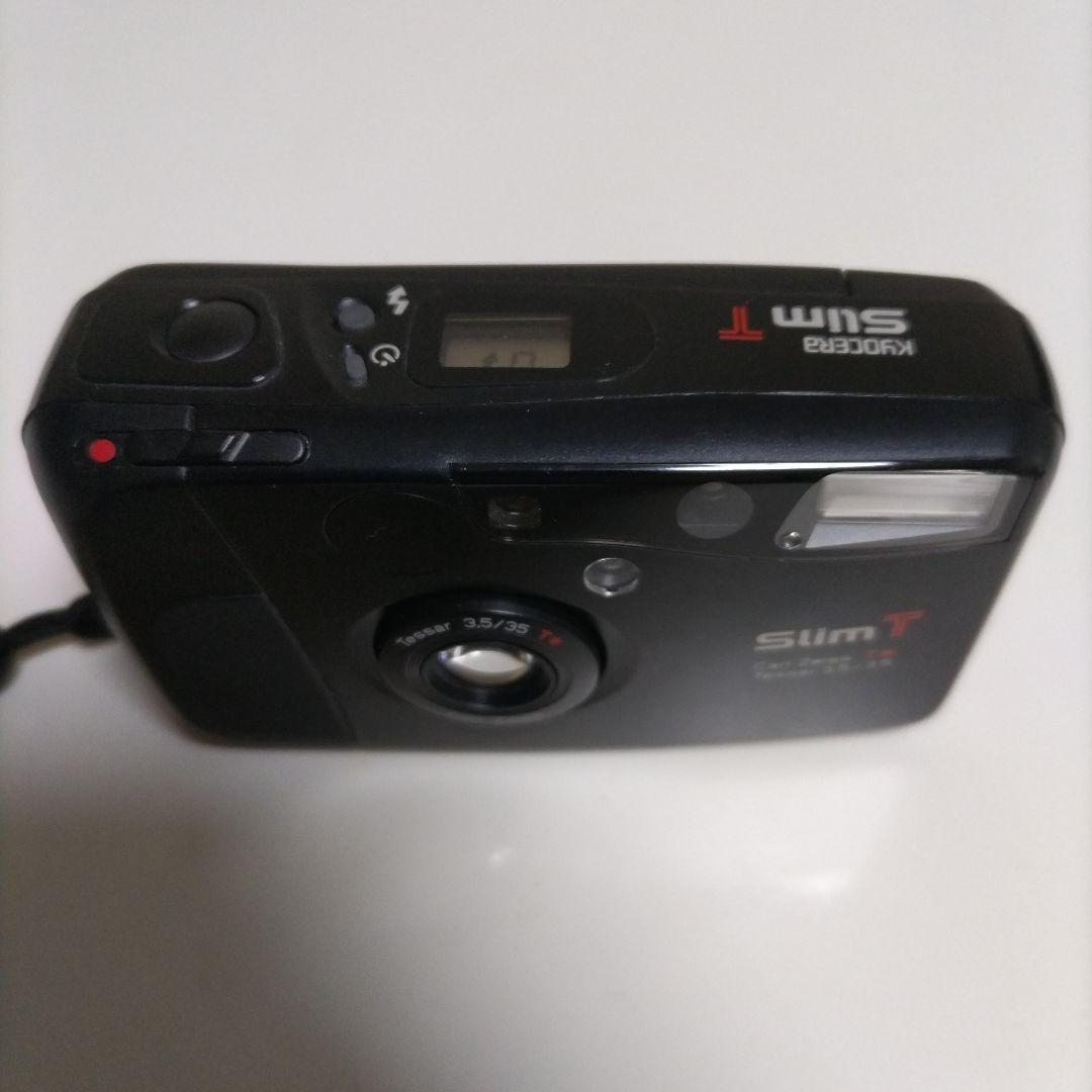 京セラ Carl Zeiss T＊ SlimT コンパクトカメラ 動作品