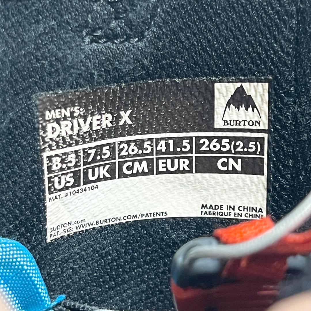 【良品】 D X 26.5cm スノーボードブーツ Burton